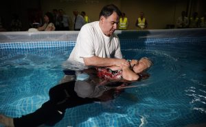 The day Jehovah’s witnesses were baptized in Athens