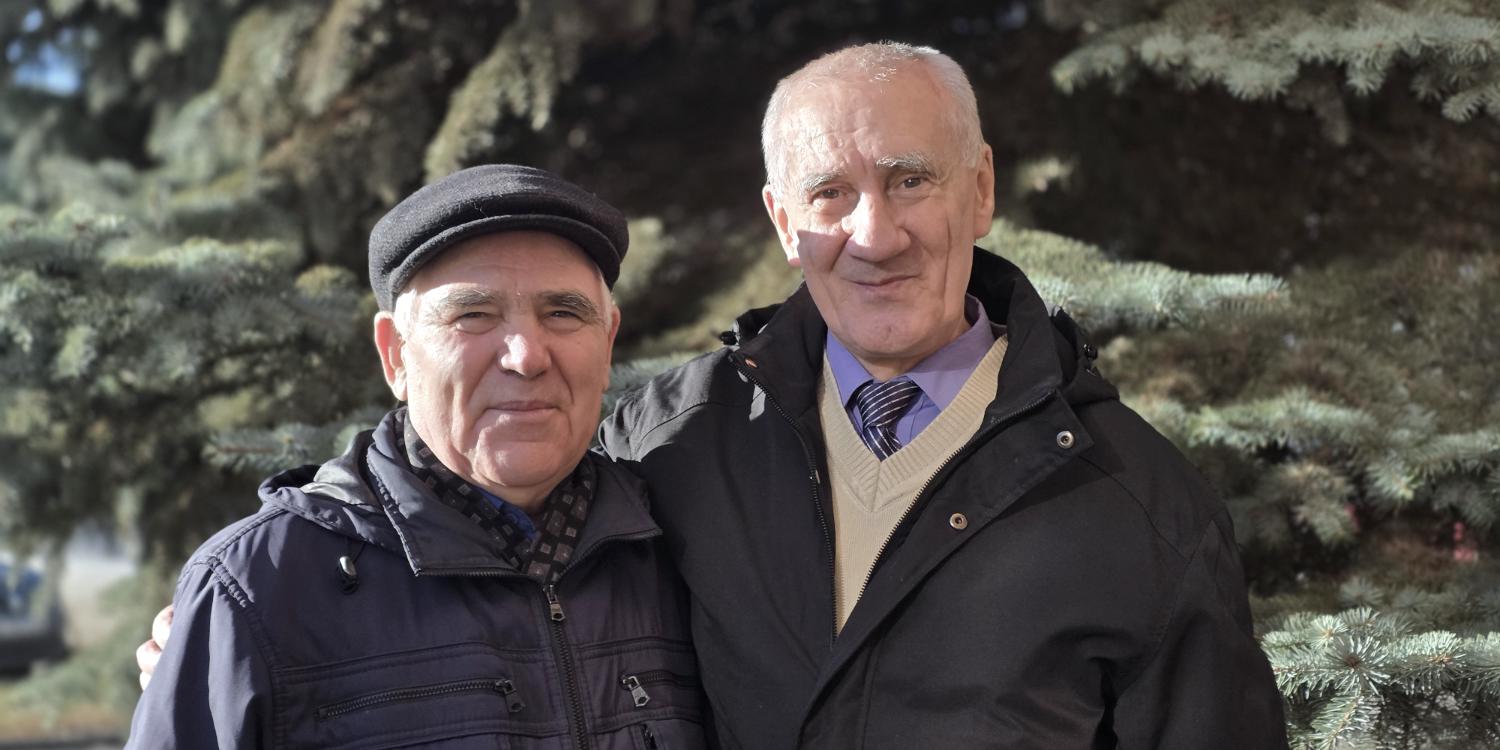 Valeriy Knyazev and Indus Talipov. November 11, 2025